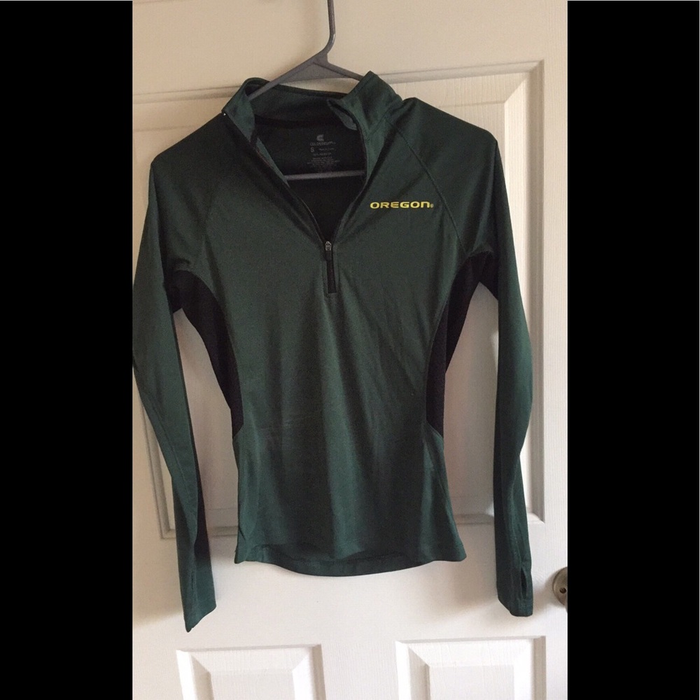 Oregon duck athletic top